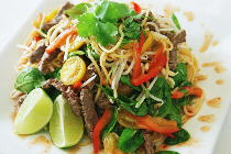 Thailändische Speisen und Gerichte